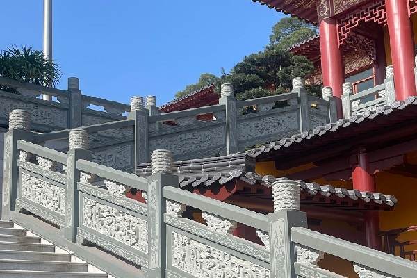 防城港市大连仿古石栏杆生产厂家 案例六
